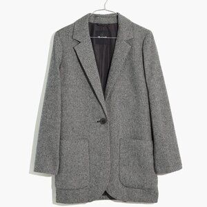 Madewell Herringbone Blazer